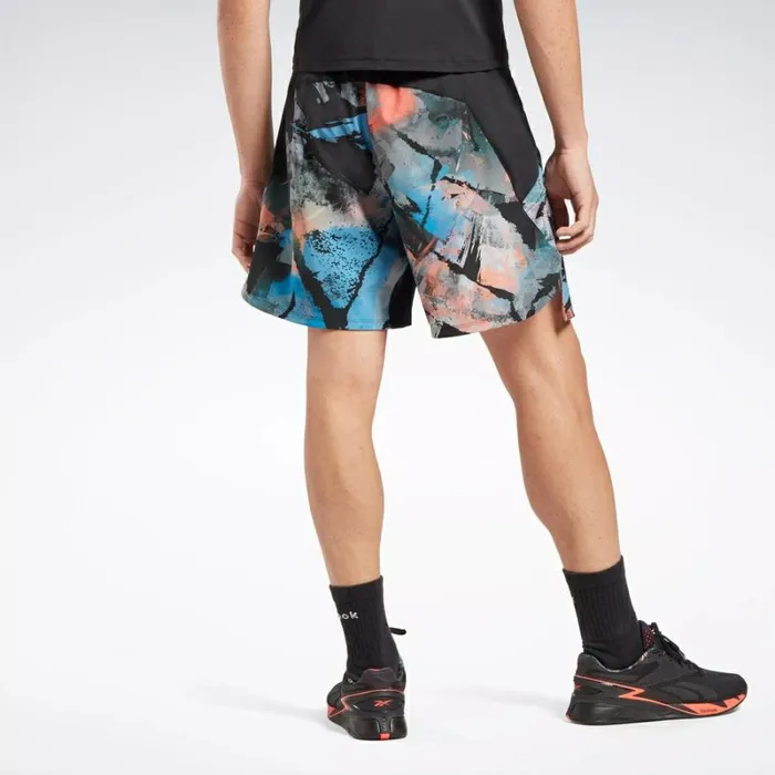 Reebok Strength 30 Shorts Blackvectorblue Men Shorts