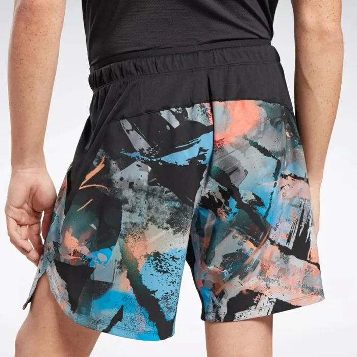 Reebok Strength 30 Shorts Blackvectorblue Men Shorts