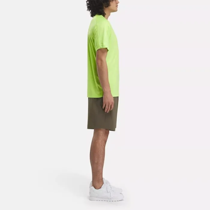Reebok Training Tech TShirt Laserlime Men Tops and TShirts