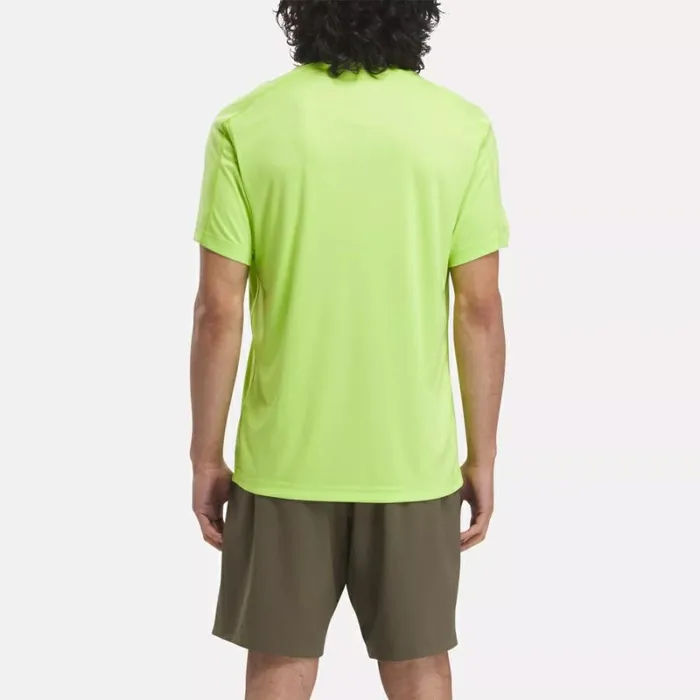 Reebok Training Tech TShirt Laserlime Men Tops and TShirts