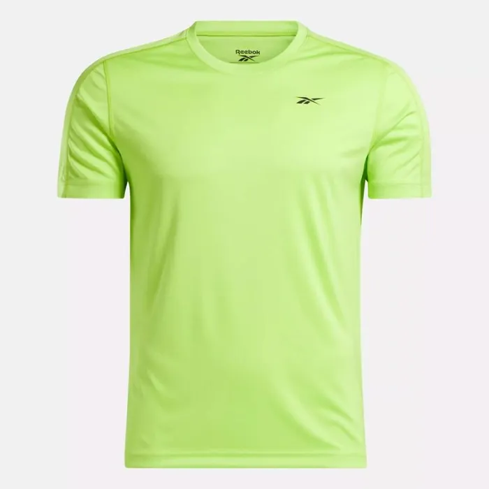 Reebok Training Tech TShirt Laserlime Men Tops and TShirts