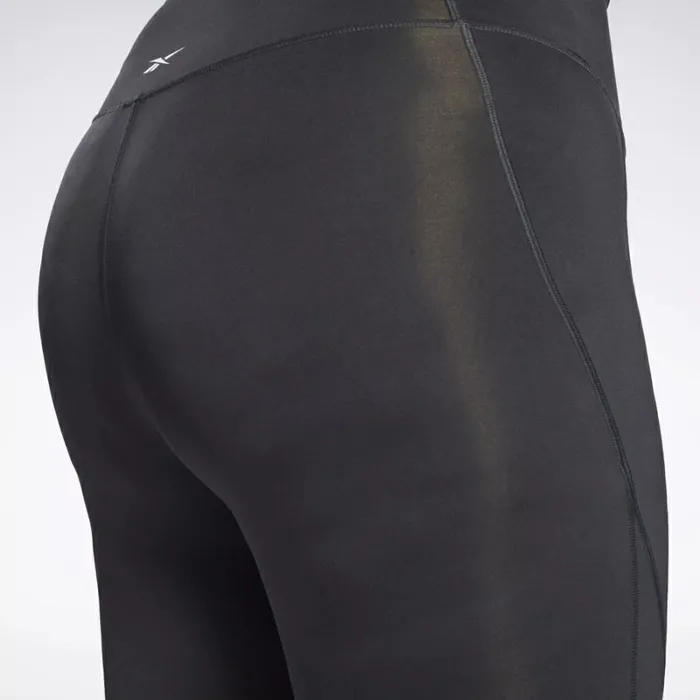 Reebok Workout Ready Pant Program High Rise Leggings Plus Size Nightblack Women Leggings and Tights