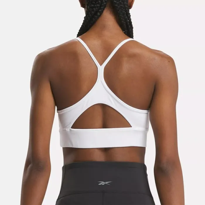 Reebok Workout Ready Sports Bra White Women Sports Bras