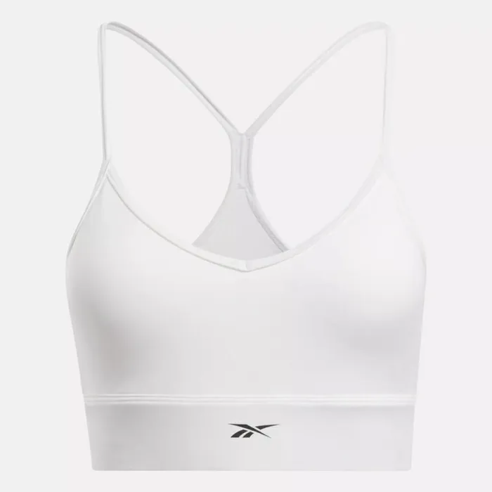 Reebok Workout Ready Sports Bra White Women Sports Bras