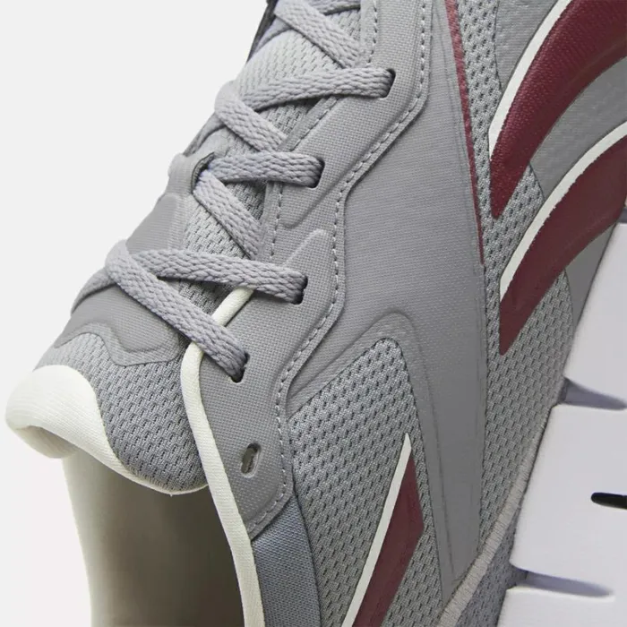 Reebok Zig Dynamica 4 Shoes Puregrey5classicmaroonchalk WomenMen Running