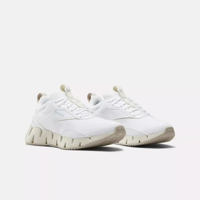 Reebok Zig Dynamica STR Shoes Ftwwhtpalebluebone Women Walking