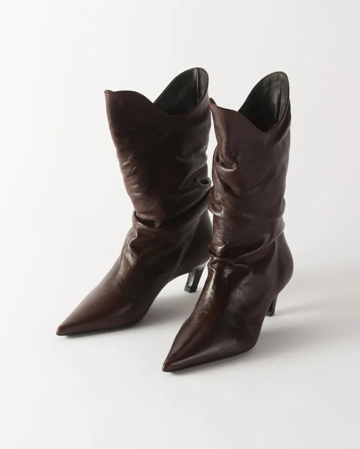 REJINA PYO Boots Slouchy Boot Leather Cappuccino 8211 Shop REJINA PYO Boots Slouchy Boot Leather Cappuccino 8211 Shop
