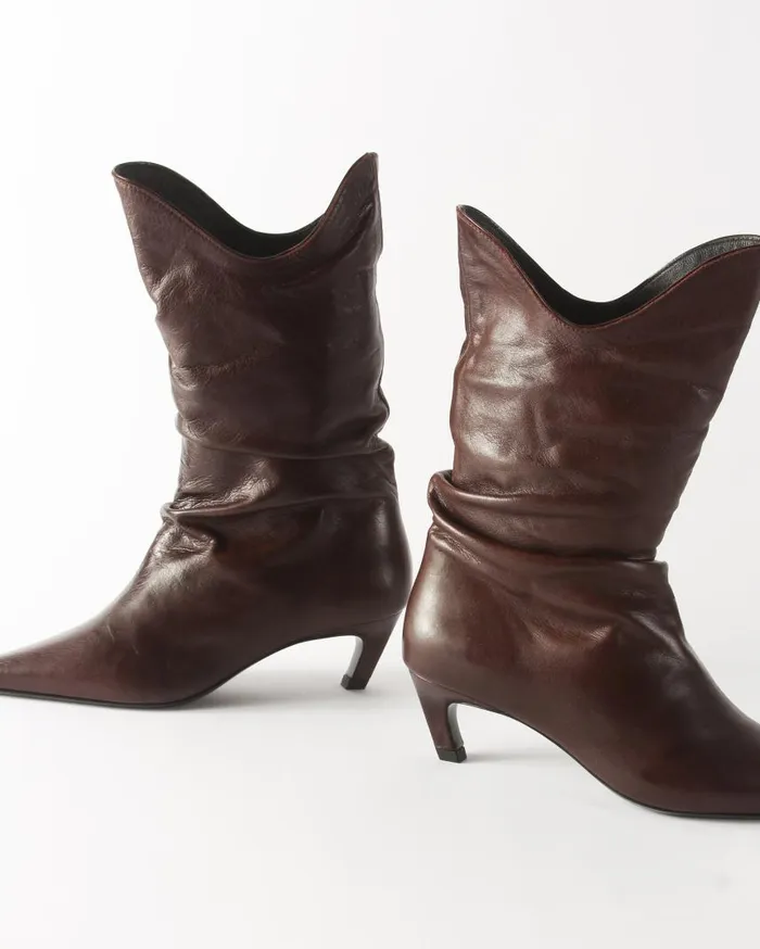 REJINA PYO Boots Slouchy Boot Leather Cappuccino 8211 Shop REJINA PYO Boots Slouchy Boot Leather Cappuccino 8211 Shop