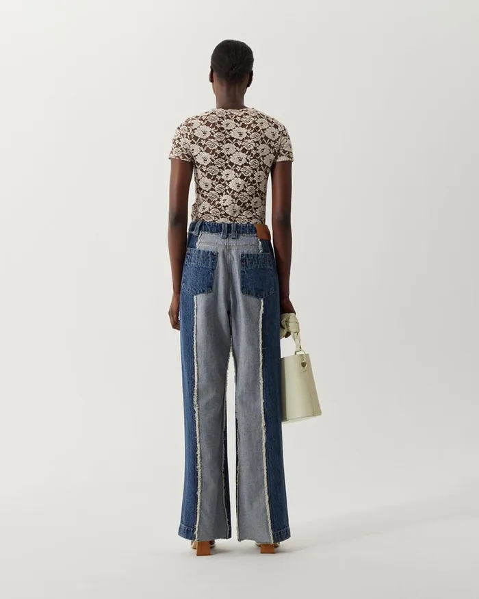 REJINA PYO Denim Cora Trousers Organic Cotton Denim Washed Blue 8211 Shop REJINA PYO Denim Cora Trousers Organic Cotton Denim Washed Blue 8211 Shop