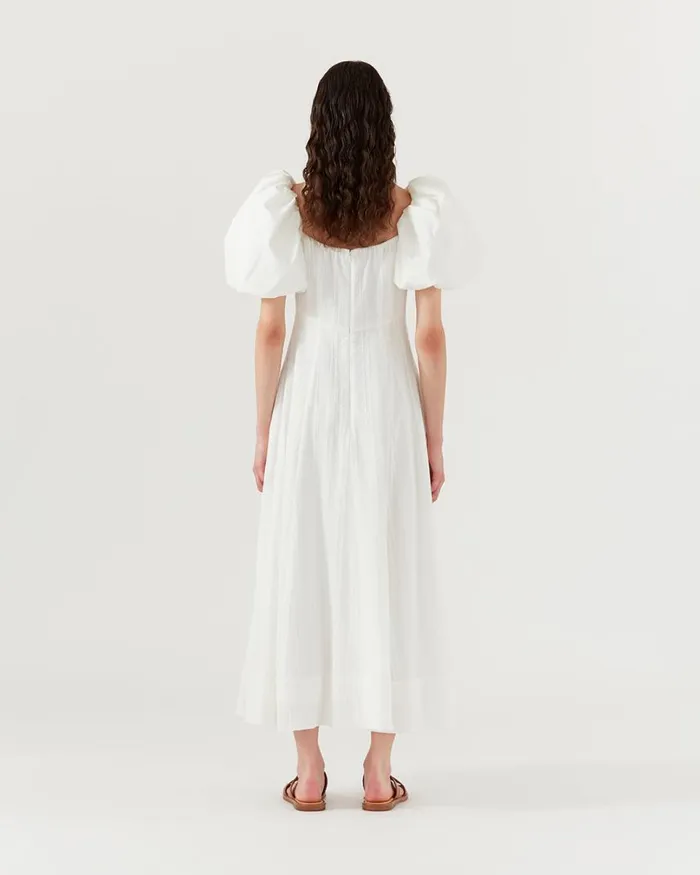 REJINA PYO Dresses Oksana Dress Organic Cotton OffWhite 8211 Shop REJINA PYO Dresses Oksana Dress Organic Cotton OffWhite 8211 Shop