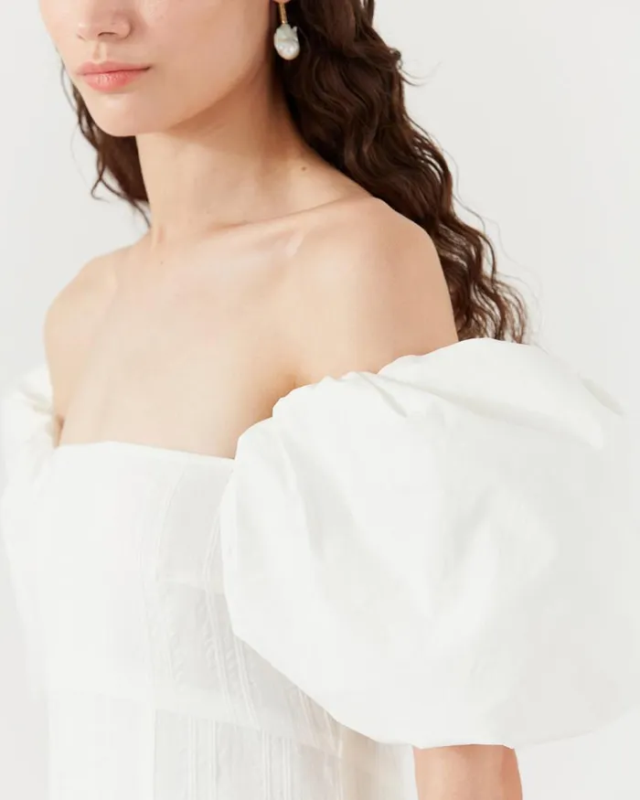 REJINA PYO Dresses Oksana Dress Organic Cotton OffWhite 8211 Shop REJINA PYO Dresses Oksana Dress Organic Cotton OffWhite 8211 Shop