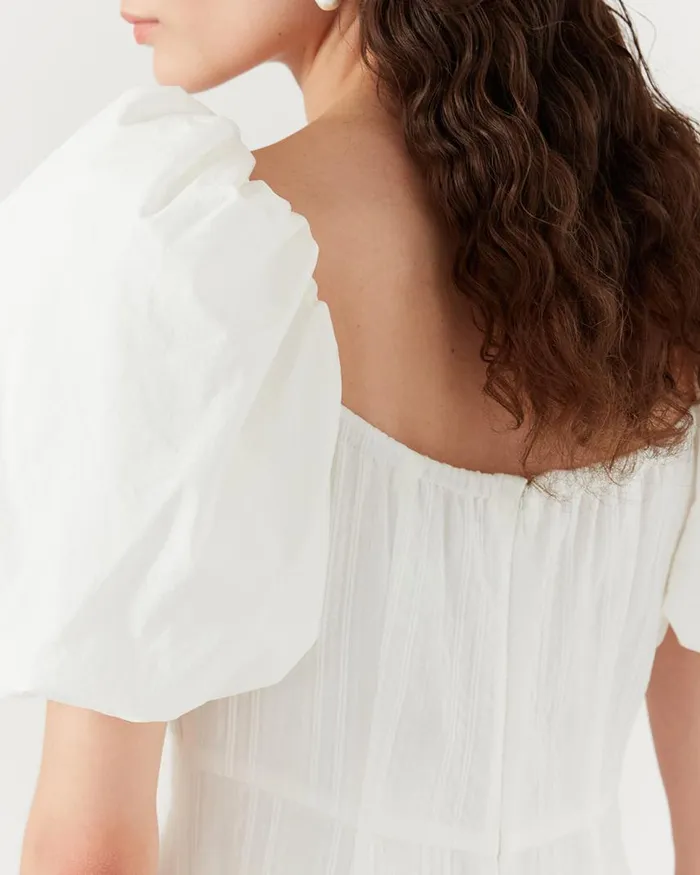 REJINA PYO Dresses Oksana Dress Organic Cotton OffWhite 8211 Shop REJINA PYO Dresses Oksana Dress Organic Cotton OffWhite 8211 Shop