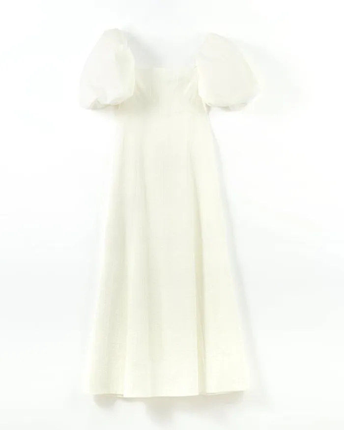 REJINA PYO Dresses Oksana Dress Organic Cotton OffWhite 8211 Shop REJINA PYO Dresses Oksana Dress Organic Cotton OffWhite 8211 Shop