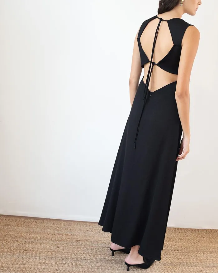 REJINA PYO Dresses Sadie Dress Crepe Twill Viscose Black 8211 Shop REJINA PYO Dresses Sadie Dress Crepe Twill Viscose Black 8211 Shop