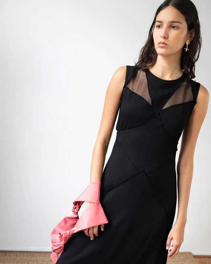 REJINA PYO Dresses Sadie Dress Crepe Twill Viscose Black 8211 Shop REJINA PYO Dresses Sadie Dress Crepe Twill Viscose Black 8211 Shop