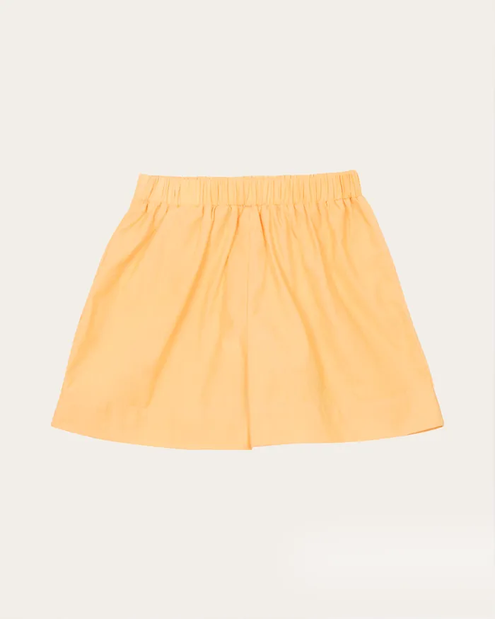 REJINA PYO Kids Bottoms Miki Shorts Organic Cotton Orange 8211 Shop