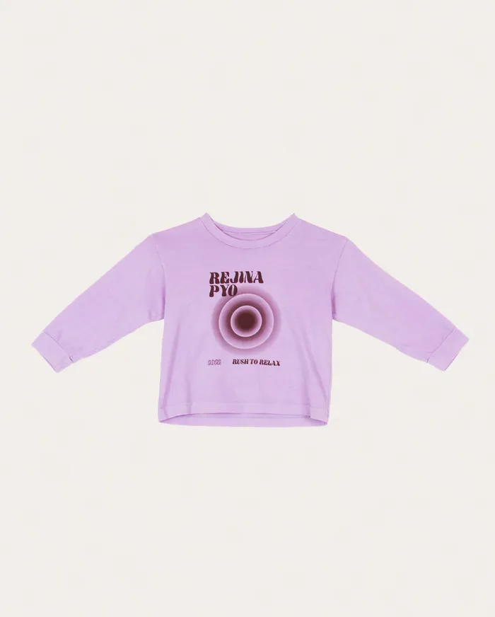 REJINA PYO Kids Tops Marley Top Organic Cotton Purple 8211 Shop