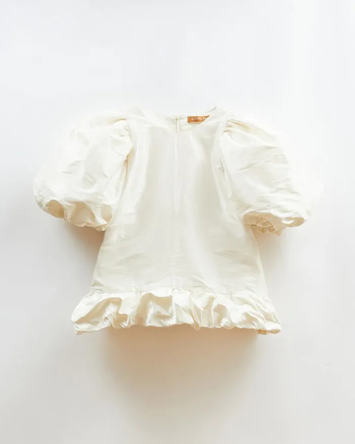 REJINA PYO Shirts and Blouses Alara Blouse Taffeta Cream 8211 Shop REJINA PYO Shirts and Blouses Alara Blouse Taffeta Cream 8211 Shop