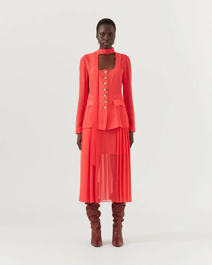 REJINA PYO Shirts and Blouses Kekoa Top Chiffon Hot Pink 8211 Shop REJINA PYO Shirts and Blouses Kekoa Top Chiffon Hot Pink 8211 Shop