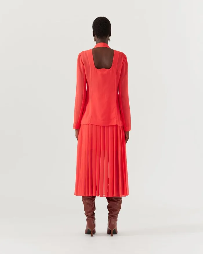 REJINA PYO Shirts and Blouses Kekoa Top Chiffon Hot Pink 8211 Shop REJINA PYO Shirts and Blouses Kekoa Top Chiffon Hot Pink 8211 Shop