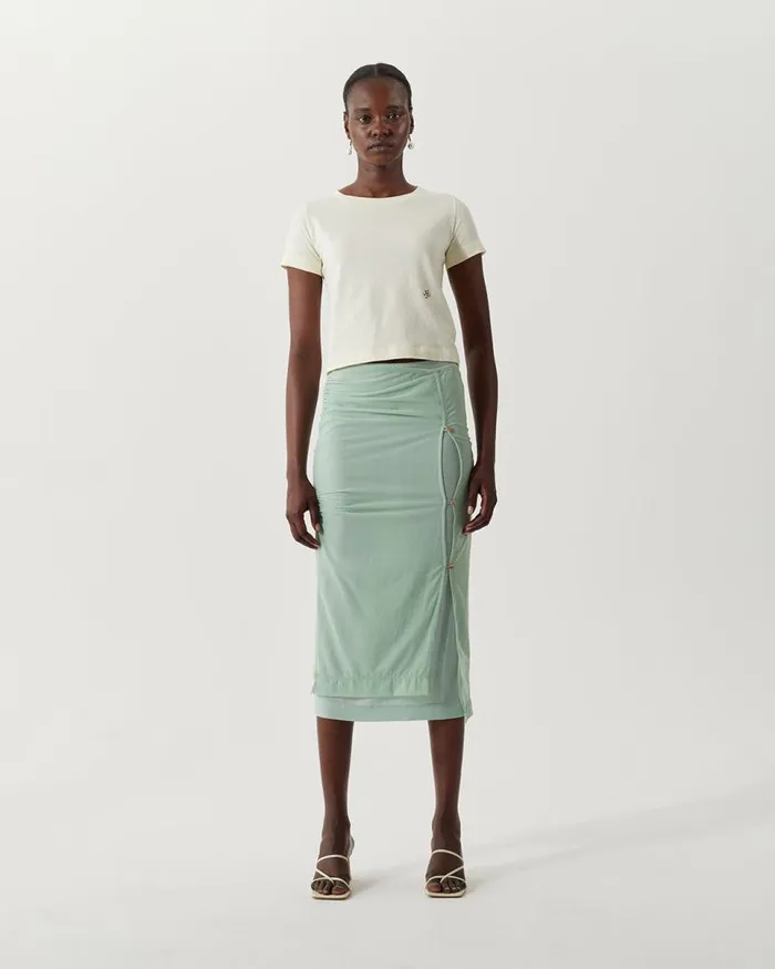 REJINA PYO Skirts Mirren Skirt Mesh Blue 8211 Shop REJINA PYO Skirts Mirren Skirt Mesh Blue 8211 Shop