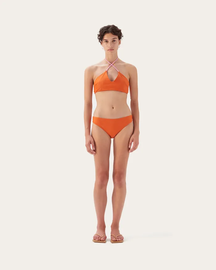 REJINA PYO Swimwear Ava Bikini Brief Recycled Nylon Paprika 8211 Shop