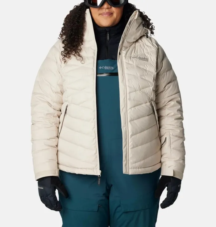 Roaring Fork Down Jacket 8211 Plus Size Dark Stone Womens Columbia Sportswear Insulated and Down Roaring Fork Down Jacket 8211 Plus Size Dark Stone Womens Columbia Sportswear Insulated and Down