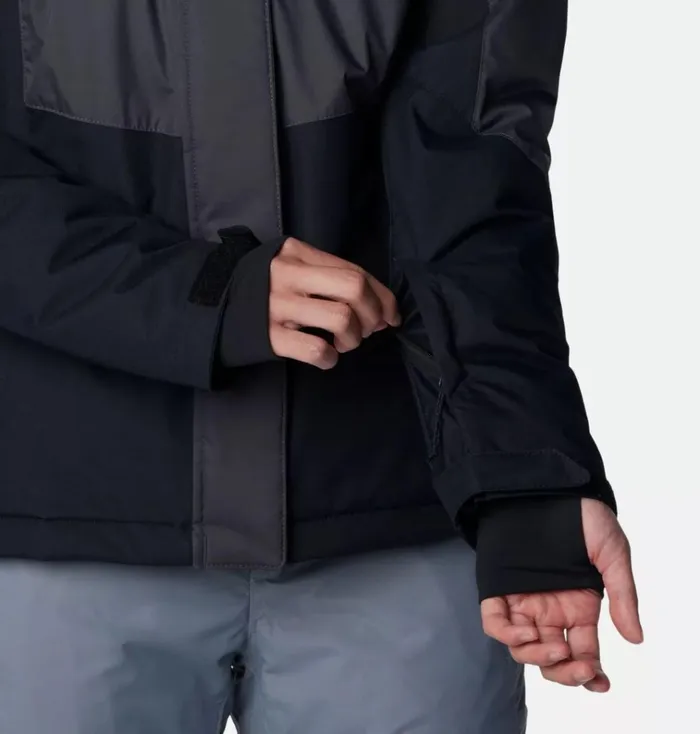 Rosie Run Insulated Jacket Shark White Black Womens Columbia Sportswear Insulated and Down Rosie Run Insulated Jacket Shark White Black Womens Columbia Sportswear Insulated and Down