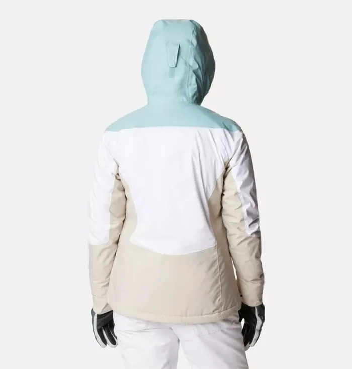 Rosie Run Insulated Jacket White Aqua Haze Dark Stone Womens Columbia Sportswear Insulated and Down Rosie Run Insulated Jacket White Aqua Haze Dark Stone Womens Columbia Sportswear Insulated and Down