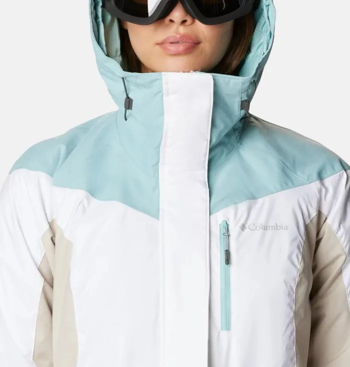 Rosie Run Insulated Jacket White Aqua Haze Dark Stone Womens Columbia Sportswear Insulated and Down Rosie Run Insulated Jacket White Aqua Haze Dark Stone Womens Columbia Sportswear Insulated and Down