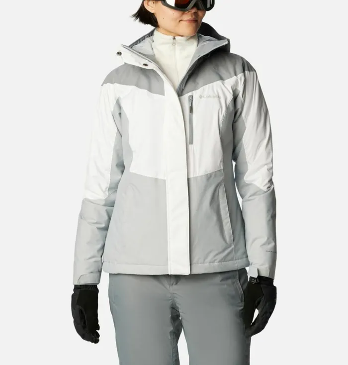 Rosie Run Insulated Jacket White Tradewinds Grey Cirrus Grey Womens Columbia Sportswear Insulated and Down Rosie Run Insulated Jacket White Tradewinds Grey Cirrus Grey Womens Columbia Sportswear Insulated and Down