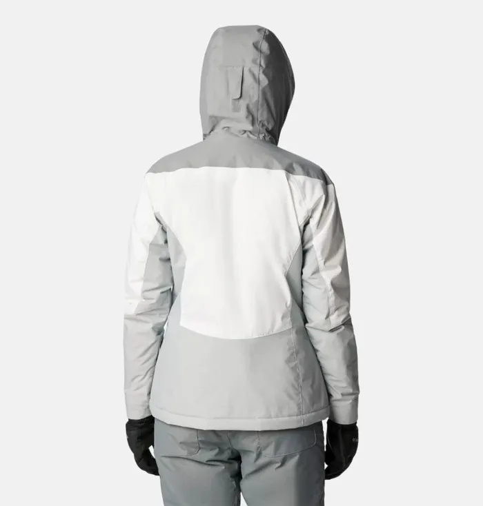 Rosie Run Insulated Jacket White Tradewinds Grey Cirrus Grey Womens Columbia Sportswear Insulated and Down Rosie Run Insulated Jacket White Tradewinds Grey Cirrus Grey Womens Columbia Sportswear Insulated and Down