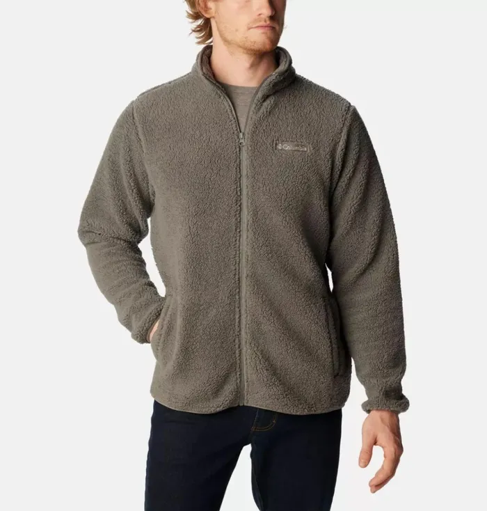 Rugged Ridge III Full Zip Sherpa Fleece City Grey Mens Columbia Sportswear Jackets and Vests Rugged Ridge III Full Zip Sherpa Fleece City Grey Mens Columbia Sportswear Jackets and Vests