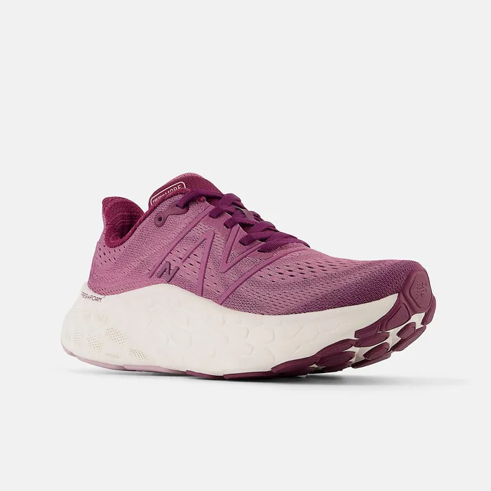 Running Women Newbalance Fresh Foam X More V4 Raisin With Dark Ember Running Women Newbalance Fresh Foam X More V4 Raisin With Dark Ember