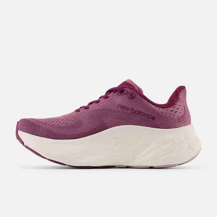 Running Women Newbalance Fresh Foam X More V4 Raisin With Dark Ember Running Women Newbalance Fresh Foam X More V4 Raisin With Dark Ember