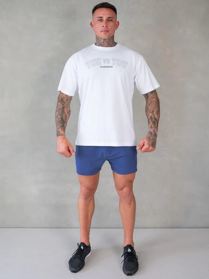 Ryderwear Adapt 5quot Training Short 8211 Faded Navy Men Gym Shorts