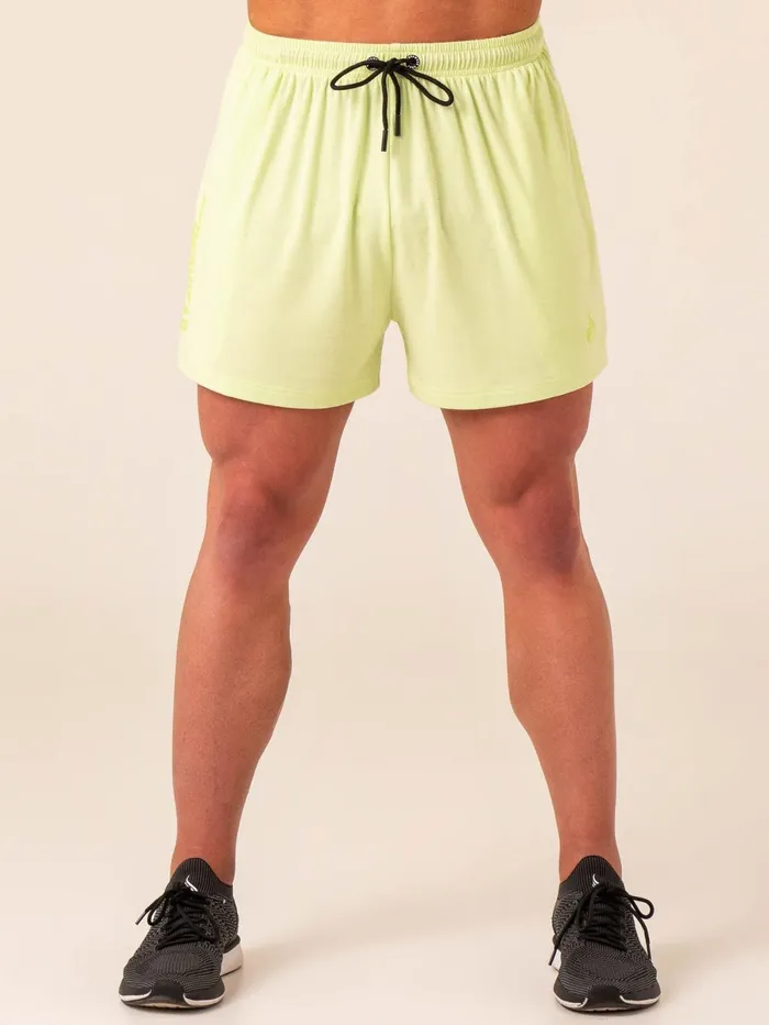 Ryderwear Arnie Shorts 8211 Lime Men Gym Shorts