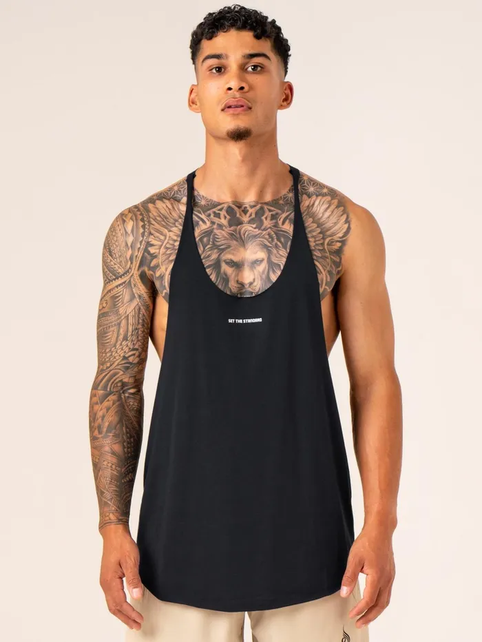 Ryderwear Emerge Arnie TBack 8211 Black Men Tops