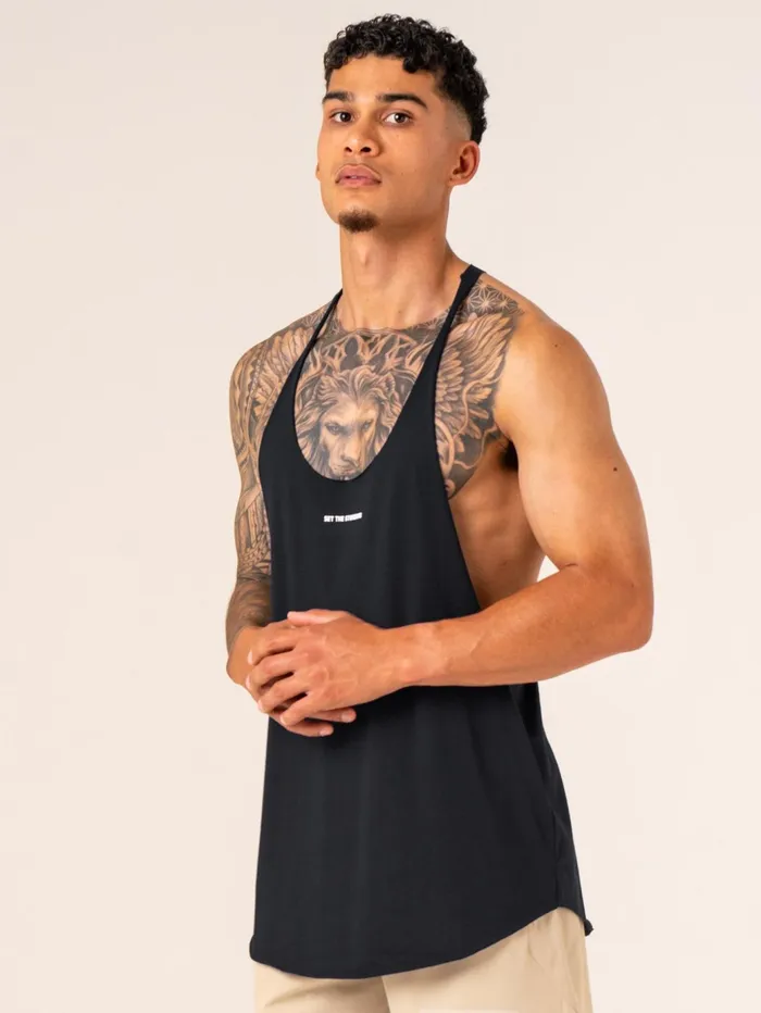 Ryderwear Emerge Arnie TBack 8211 Black Men Tops