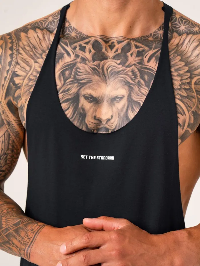 Ryderwear Emerge Arnie TBack 8211 Black Men Tops