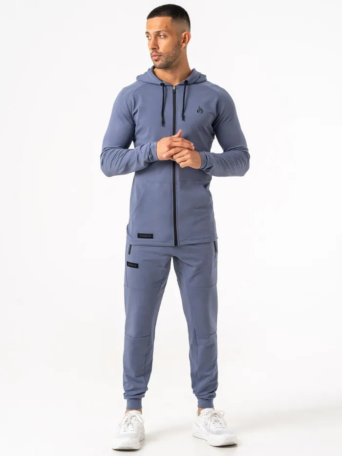 Ryderwear Endurance Zip Up Jacket 8211 Denim Blue Men Jackets