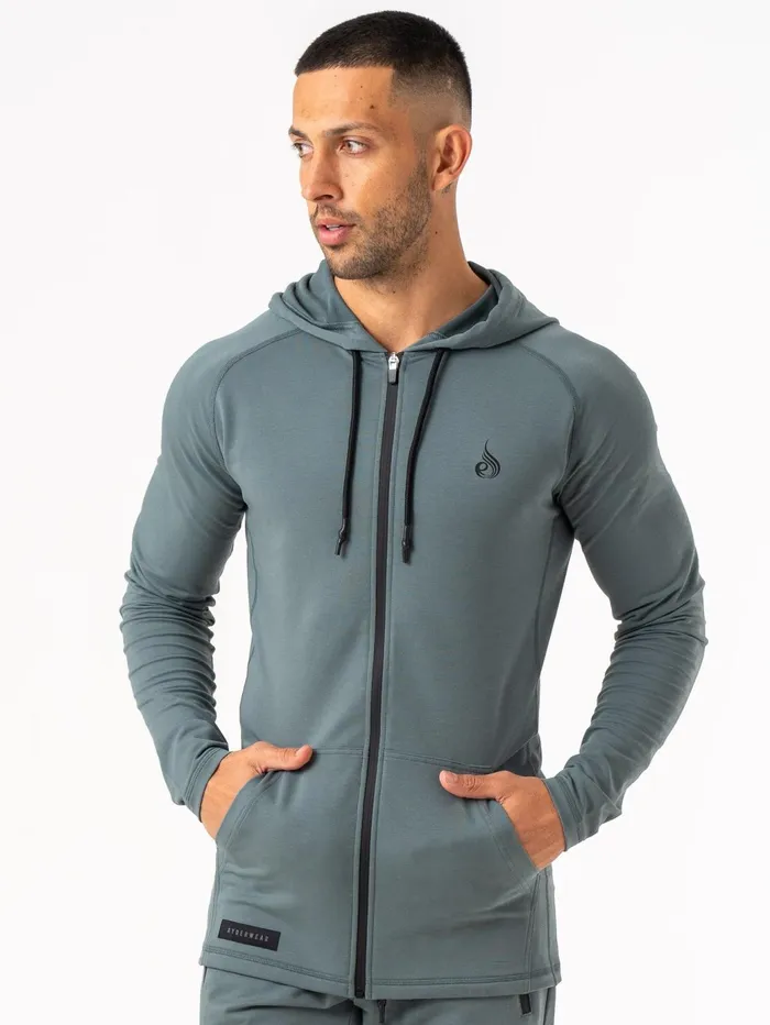 Ryderwear Endurance Zip Up Jacket 8211 Fern Green Men Tops