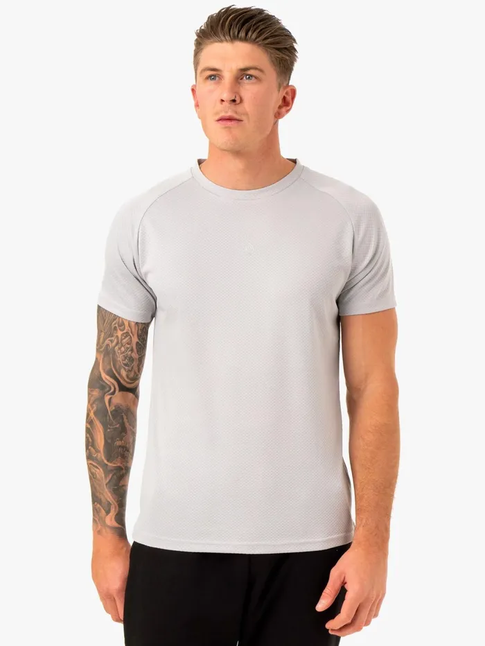 Ryderwear Enhance TShirt 8211 Snow Grey Men TShirts