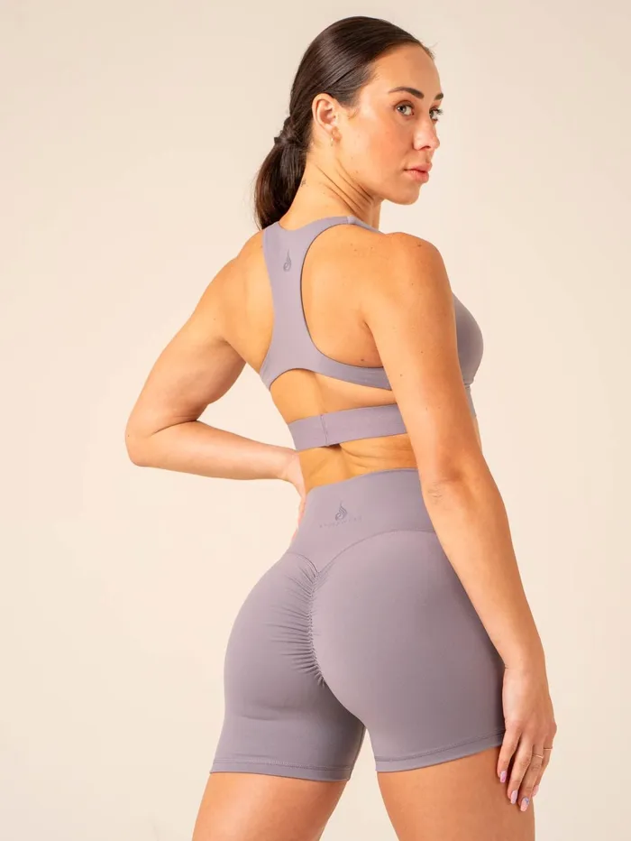 Ryderwear Extreme Scrunch Shorts 8211 Mauve Women Gym Shorts
