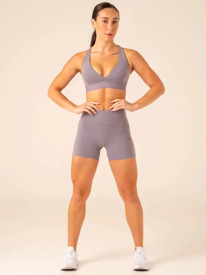 Ryderwear Extreme Scrunch Shorts 8211 Mauve Women Gym Shorts