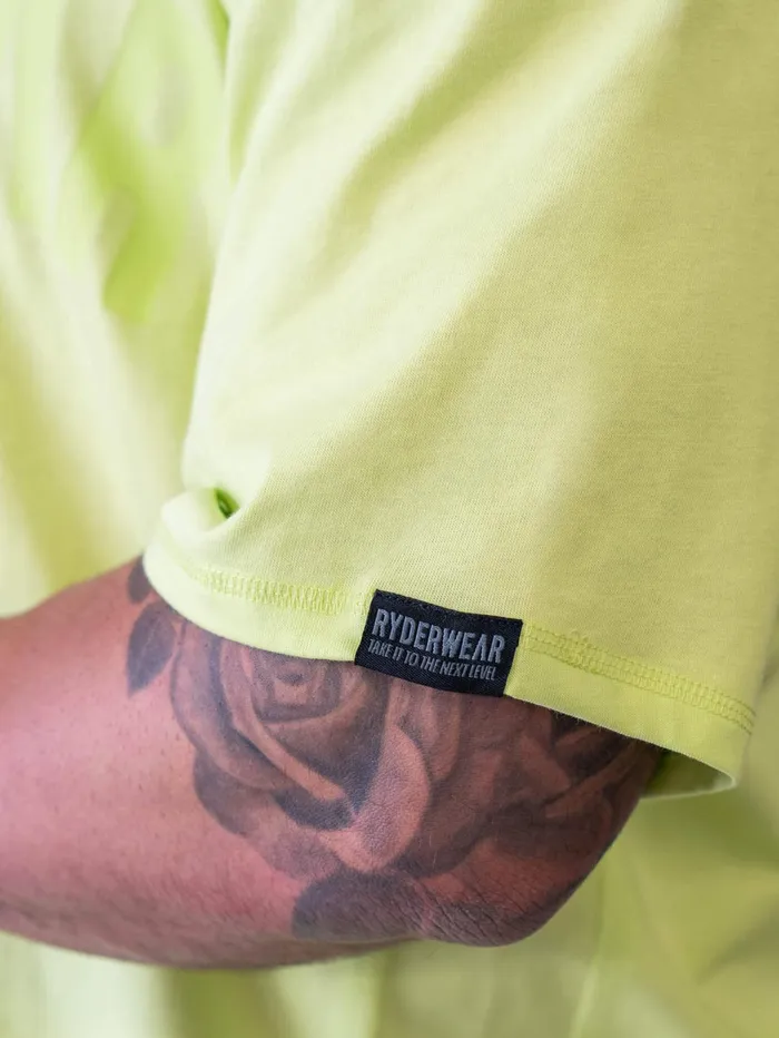 Ryderwear Force Oversized TShirt 8211 Lime Men Tops