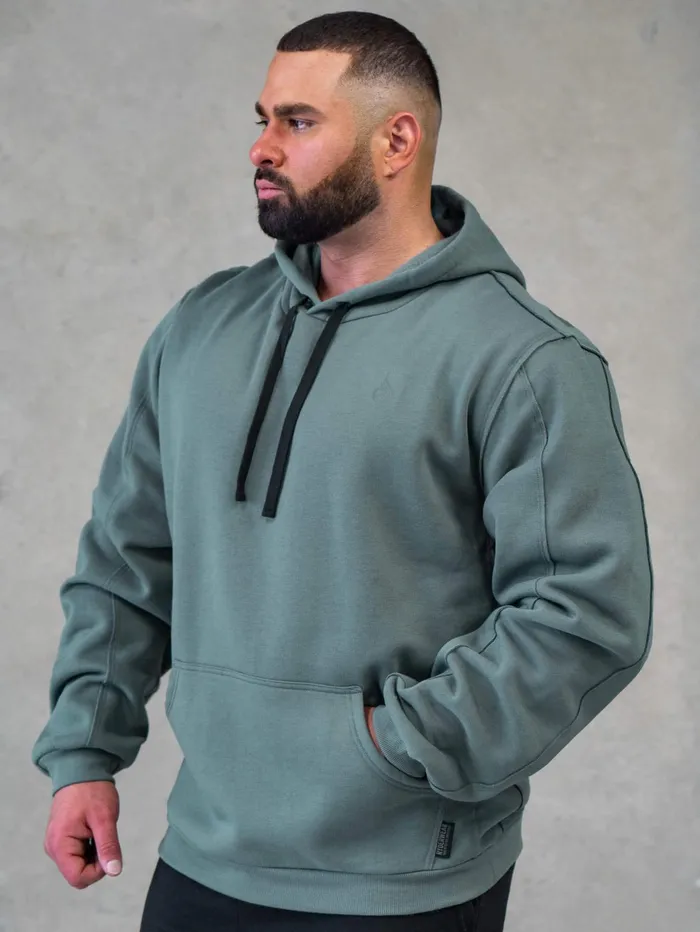 Ryderwear Force Pullover Hoodie 8211 Fern Green Men Sweaters and Hoodies