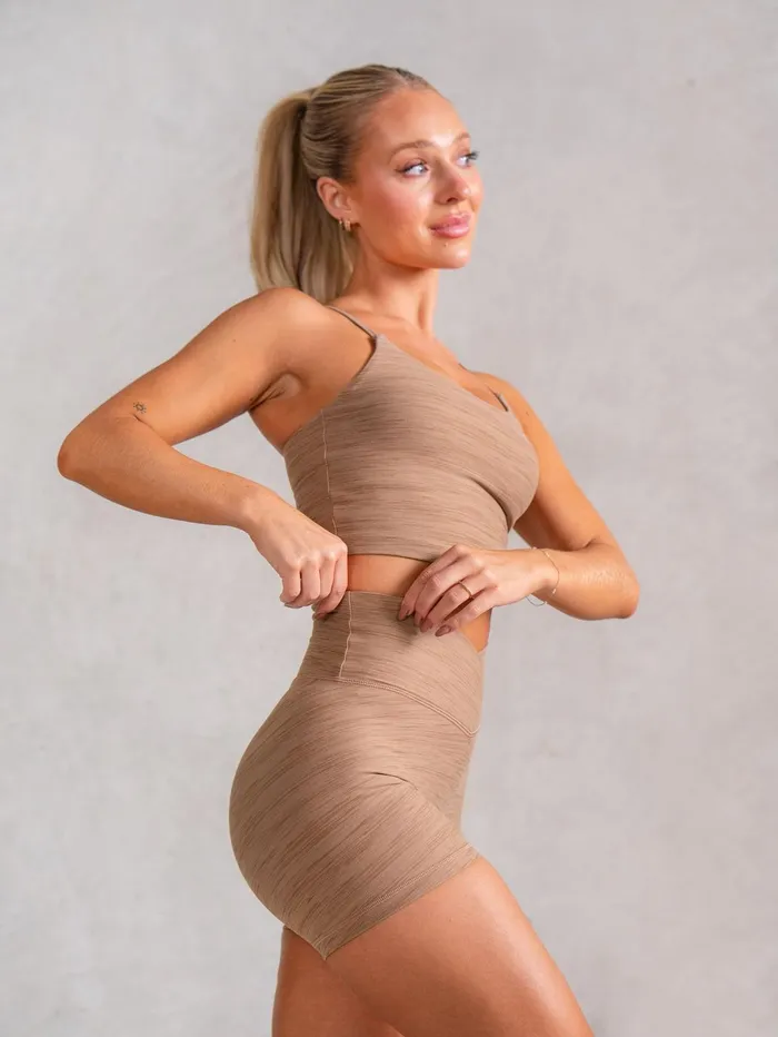 Ryderwear Icon Tank Bra 8211 Mocha Marl Women Tops