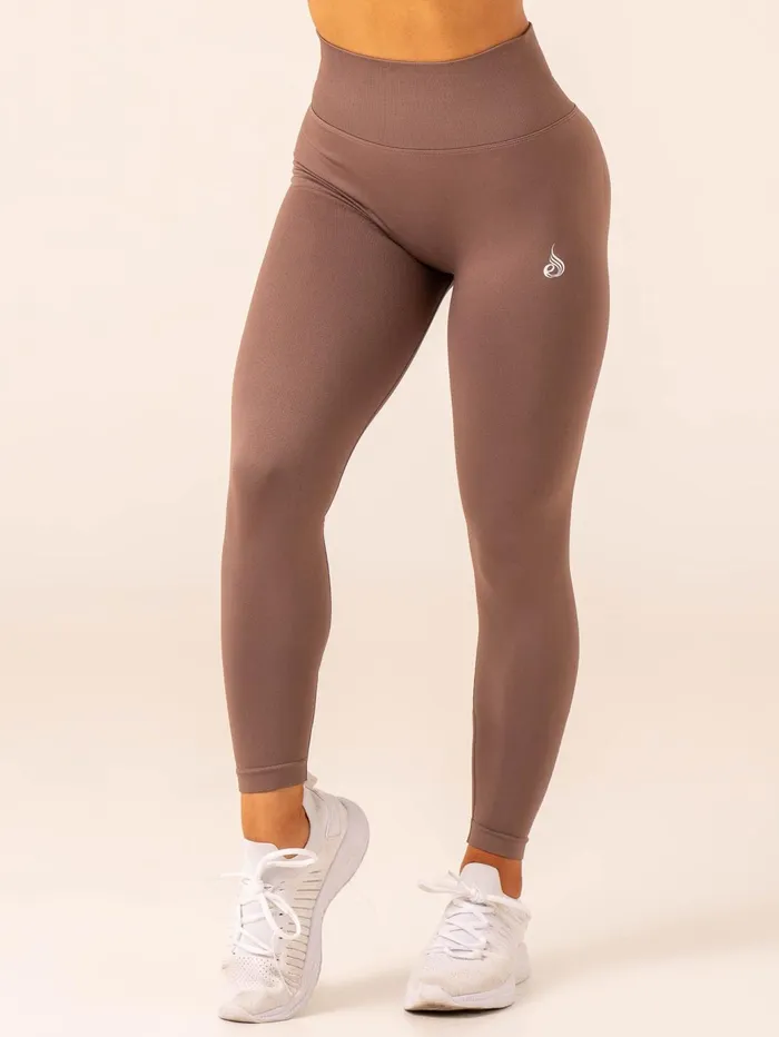 Ryderwear Lift BBL Scrunch Seamless Leggings 8211 Deep Taupe Women Leggings