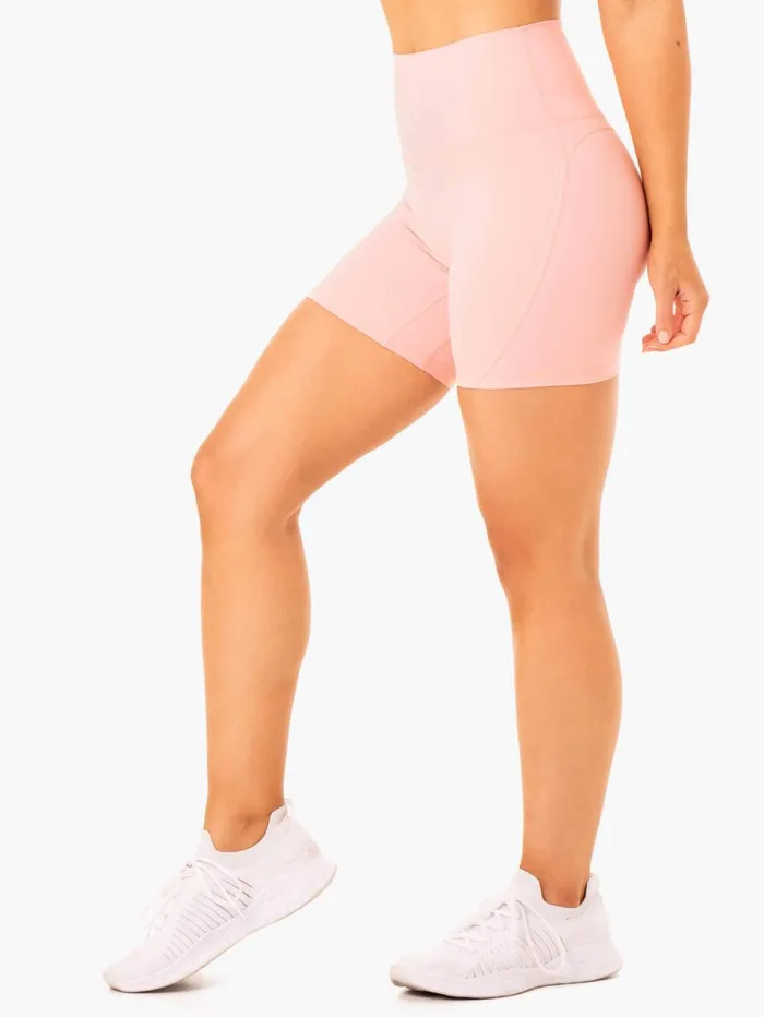 Ryderwear NKD Align Shorts 8211 Pink Women Gym Shorts